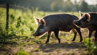 Ausbruch der Schweinepest in Südhessen festgestellt