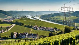 Geplante Super-Stromtrasse Rhein-Main-Link soll bevorzugt durch Weinberge verlaufen