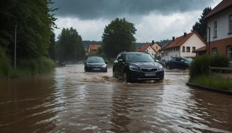 Hochwassergefahr in Hessen: Dauerregen und lokale Schauer