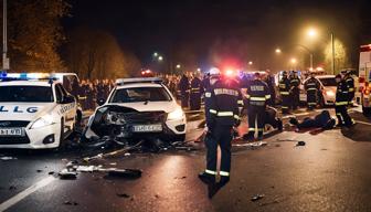 Schwerer Unfall in Darmstadt fordert mehrere Schwerverletzte