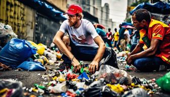 Sebastian Vettel beteiligt sich an der Aktion 'Waste Picker Challenge' und sammelt Müll in São Paulo