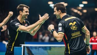 Timo Boll und Borussia Düsseldorf sichern sich den Titel des deutschen Meisters