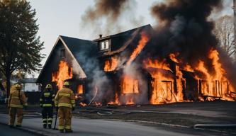 Tödlicher Brand in Stockstadt: Einfamilienhaus-Keller in Flammen