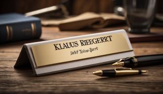 Wer ist Klaus Riegert?